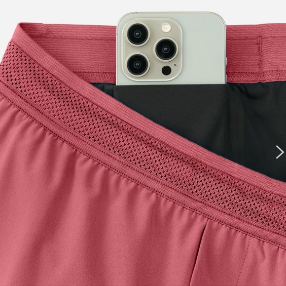 Men's The Session Short 5" Lined Ultra Light Running Athletic Shorts XXL In Rose - Picture 3 of 10